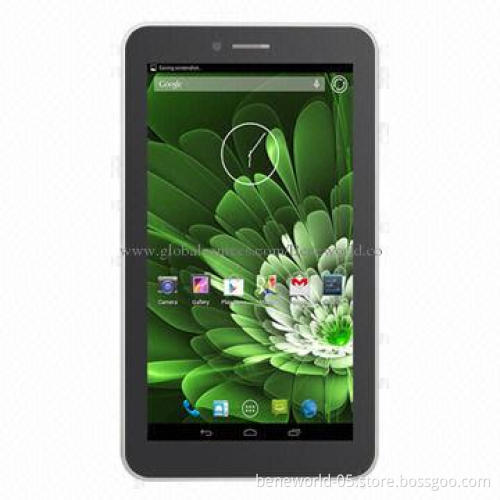 Metal housing 7-inch 3G tablet PC with MTK8312 dual core, Android 4.2 OS